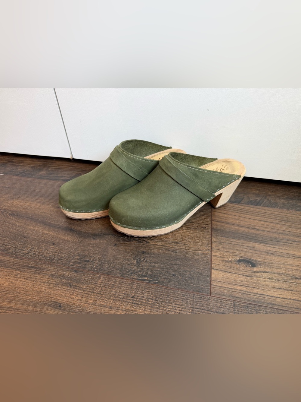 Lotta’s From Stockholm Green Clogs Size 39EU